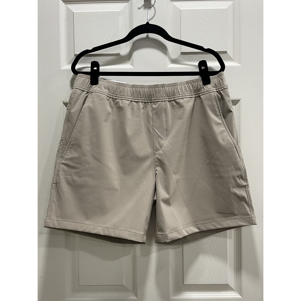 NWT Men's Member's Mark Tech Pull On Short Khaki L